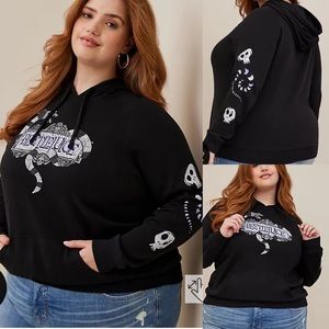 Torrid Beetlejuice Cozy Fleece Hoodie